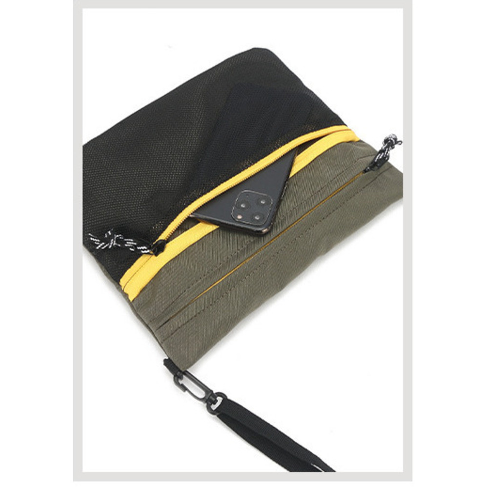 Große Herren-Sport-Umhängetasche mit großem Fassungsvermögen, Farbblock-Design_voghion.com