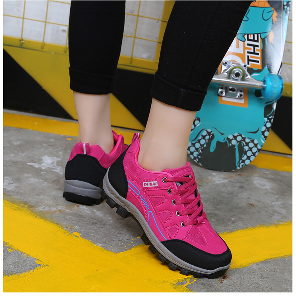 Outdoor Hiking Anti-Slip Trekking Autumn And Winter Soft Bottom Lightweight Sports Shoes Women's Breathable Shock_voghion.com