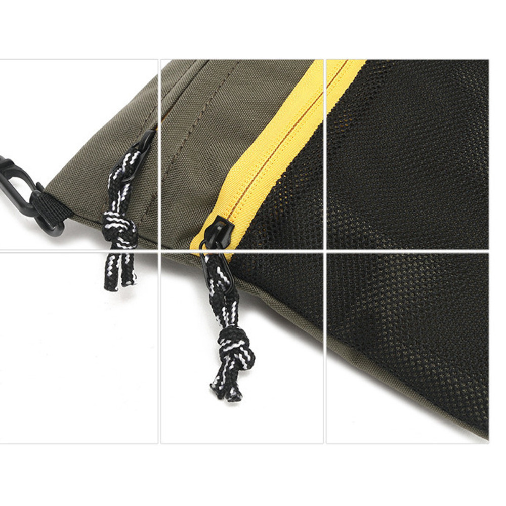 Große Herren-Sport-Umhängetasche mit großem Fassungsvermögen, Farbblock-Design_voghion.com