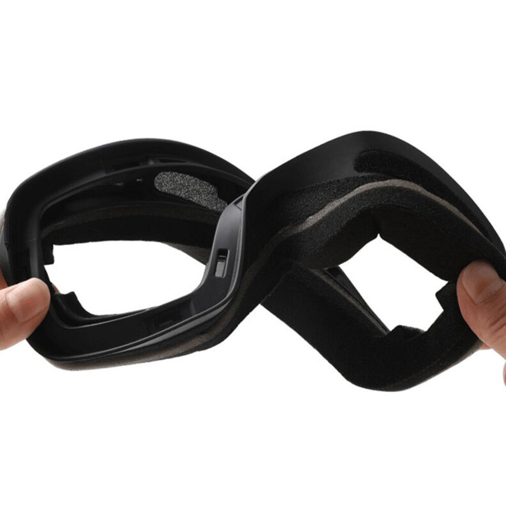 Doppellagige sphärische Antibeschlag-Skibrille für Outdoor-Aktivitäten, winddicht, mit Clip-on-Korrektionsgläsern_voghion.com