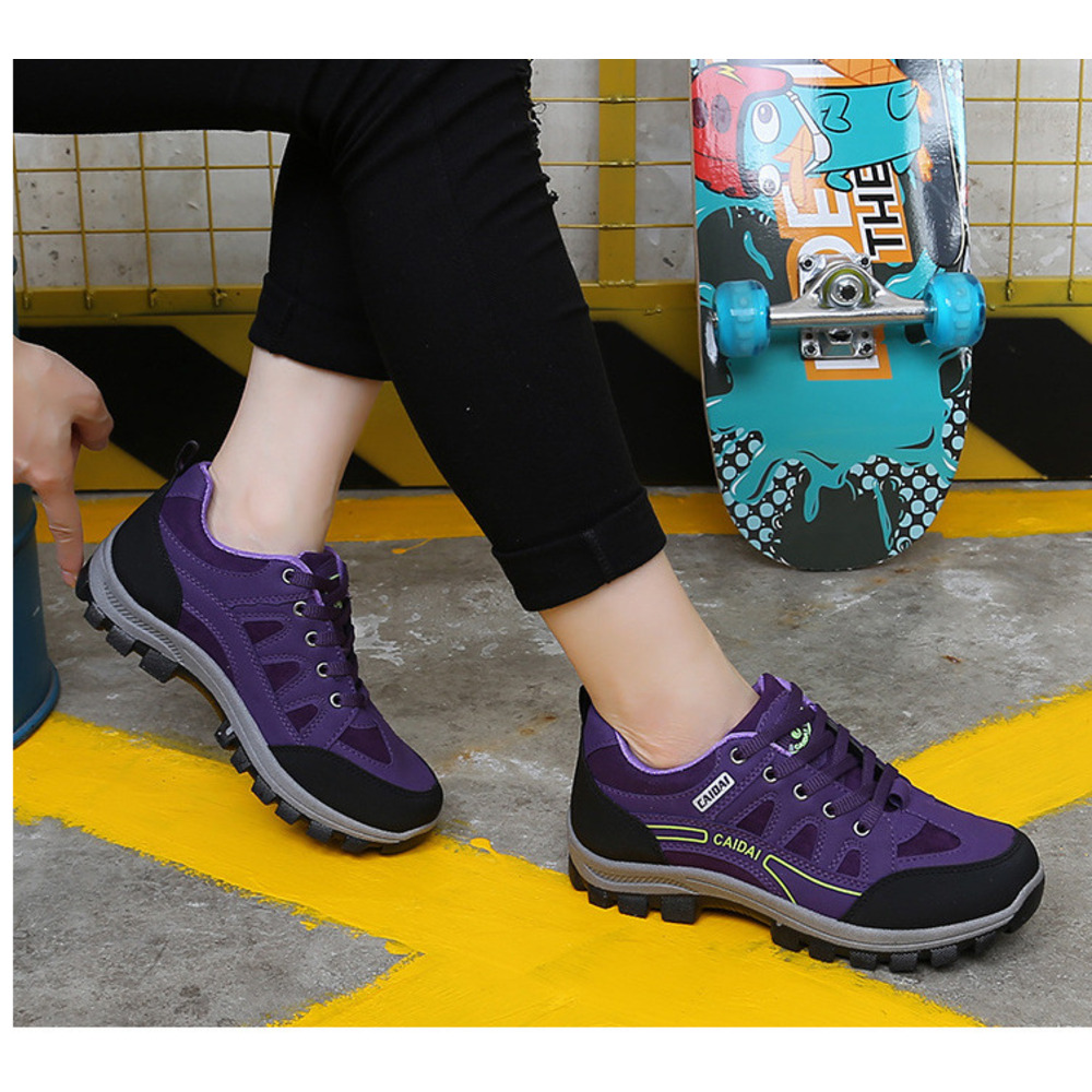 Outdoor Hiking Anti-Slip Trekking Autumn And Winter Soft Bottom Lightweight Sports Shoes Women's Breathable Shock_voghion.com