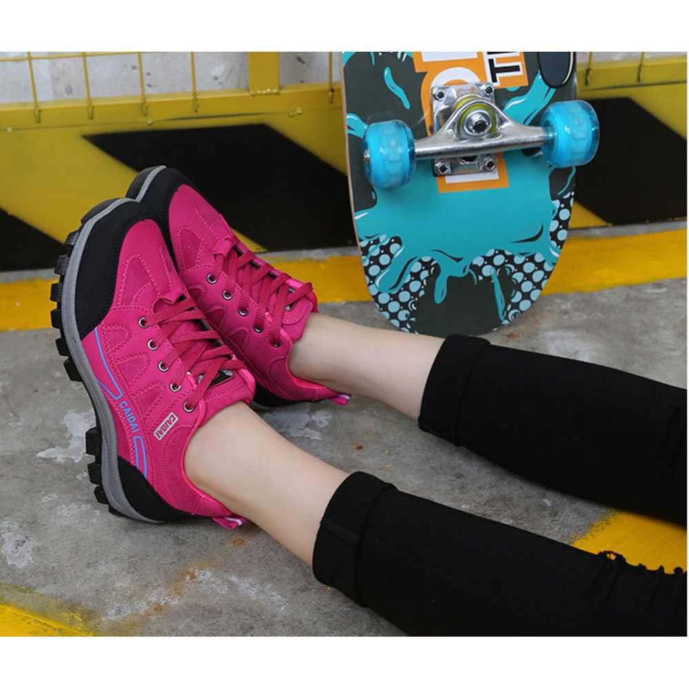 Outdoor Hiking Anti-Slip Trekking Autumn And Winter Soft Bottom Lightweight Sports Shoes Women's Breathable Shock_voghion.com