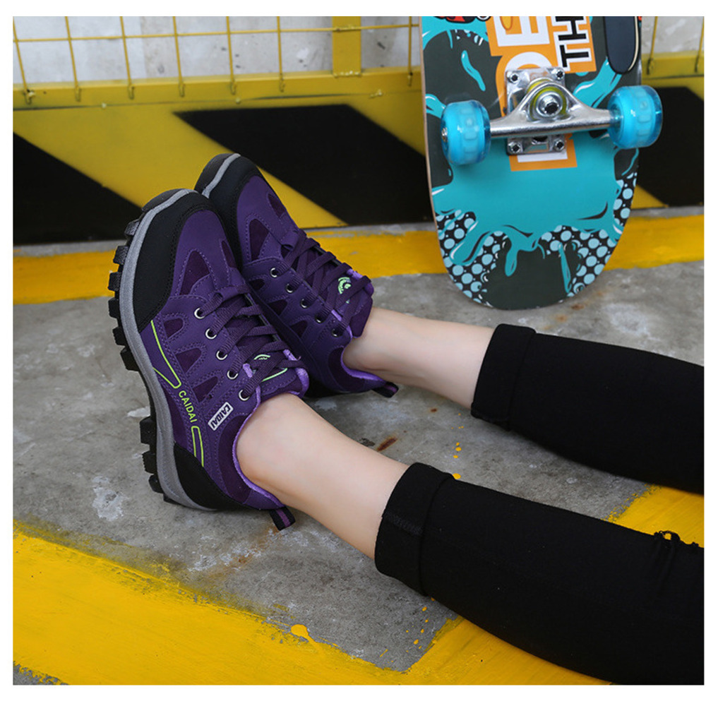 Outdoor Hiking Anti-Slip Trekking Autumn And Winter Soft Bottom Lightweight Sports Shoes Women's Breathable Shock_voghion.com