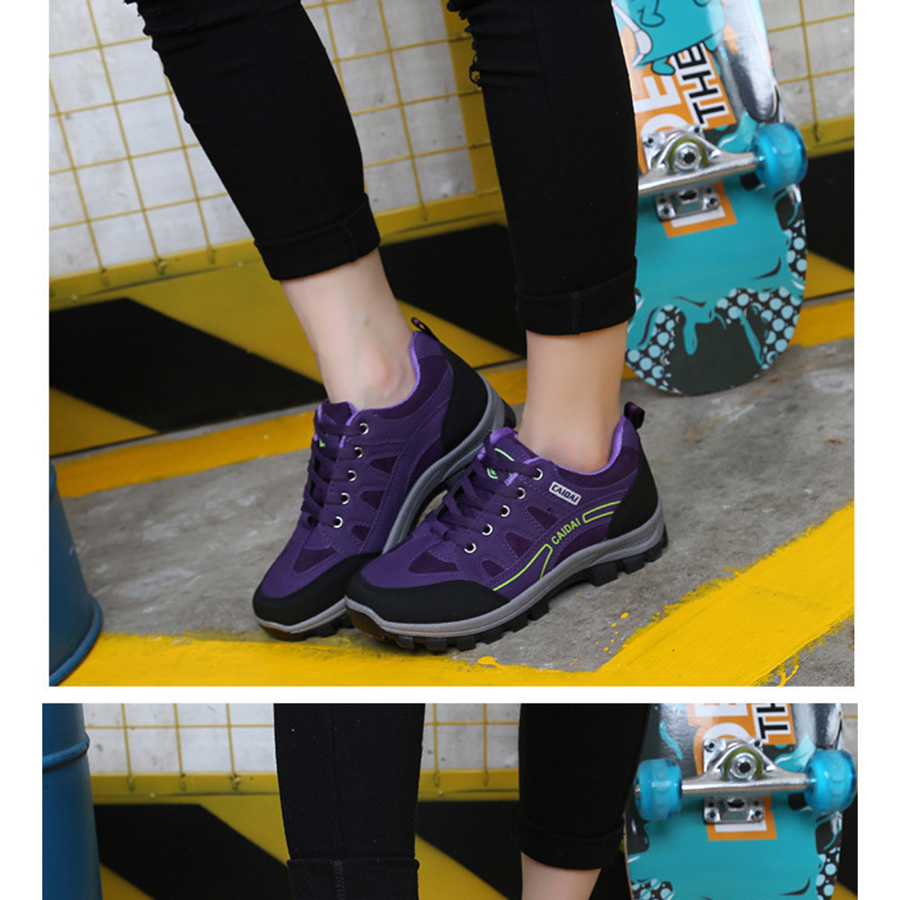 Outdoor Hiking Anti-Slip Trekking Autumn And Winter Soft Bottom Lightweight Sports Shoes Women's Breathable Shock_voghion.com