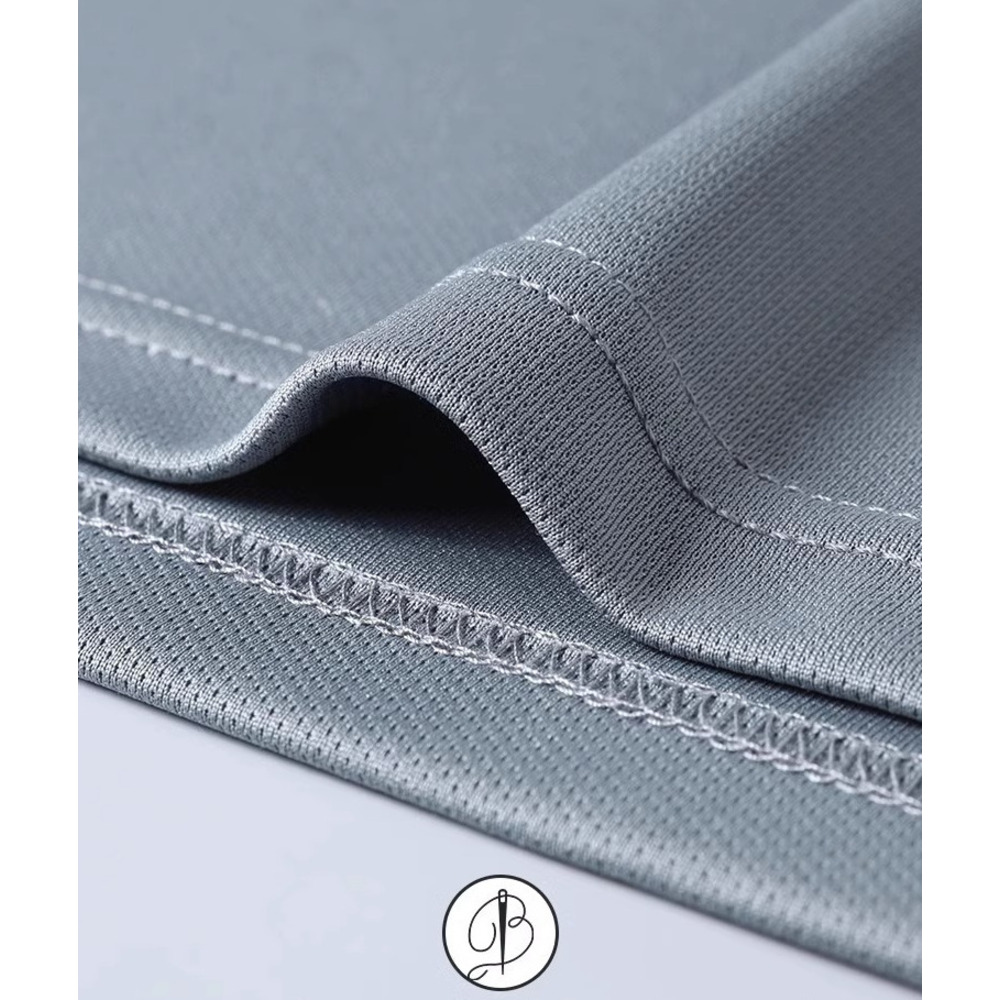 Sommerliches Indoor-Sport-Kurzarm-Set, Fitness für Damen, Outdoor-Laufbekleidung, schnelltrocknend, Herren-Eisseiden-Sportbekleidung, Schwarz_voghion.com