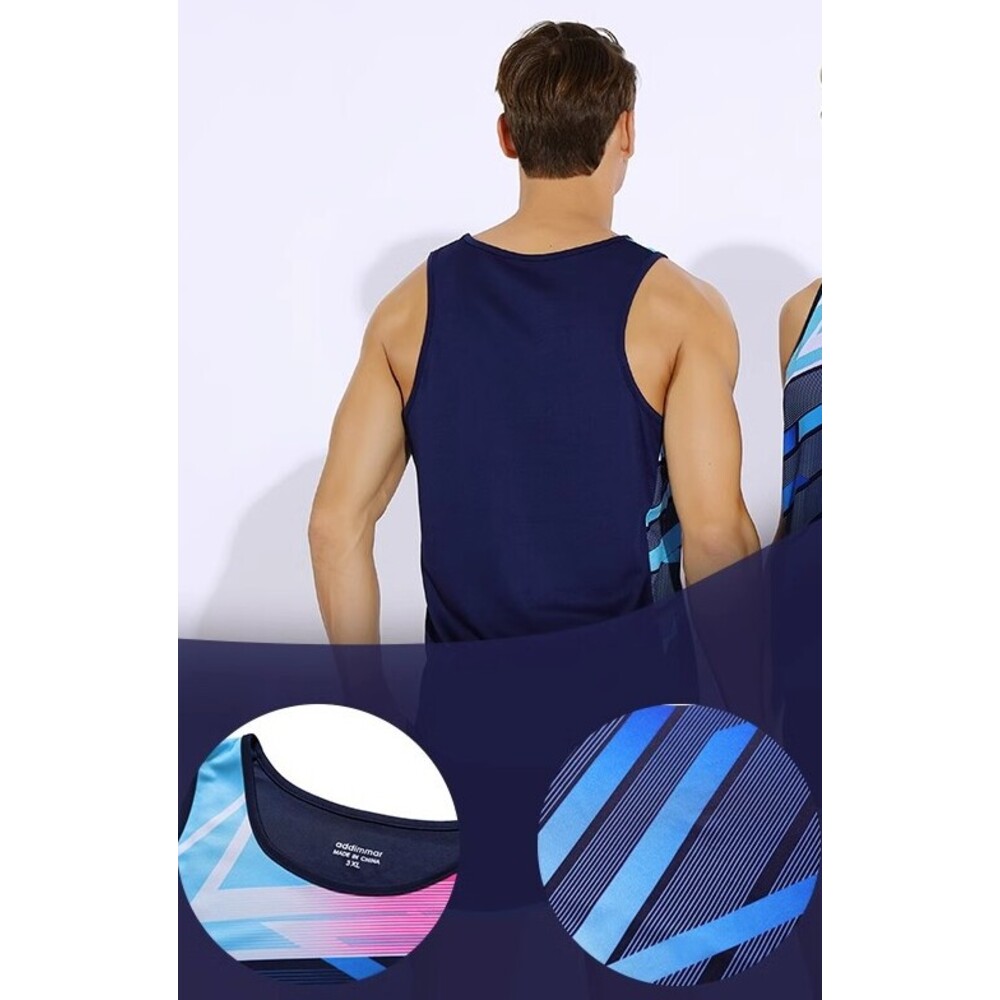 Zestaw lekkoatletyczny dla mężczyzn i kobiet, kamizelka do biegania maratońskiego, strój treningowy do zawodów sprinterskich z nadrukiem dla studentów sportu_voghion.com