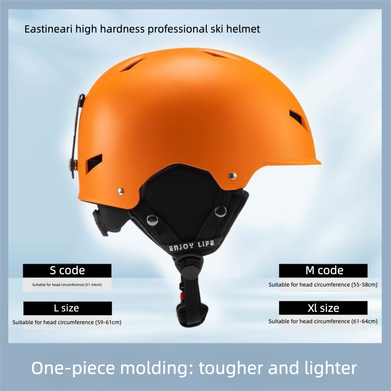 Eastinear Ski Helmet Men Women, Impact Resistant, Shock Absorbing, Large Head Circumference, Professional Outdoor Gear_voghion.com