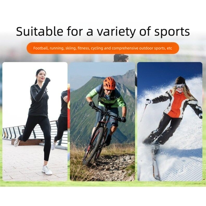 Ensemble trois pièces de gants chauds pour le cou, le cyclisme, le bonnet, le masque épais en polaire pour la course à pied, l'entraînement, la Ligue des champions de football_voghion.com