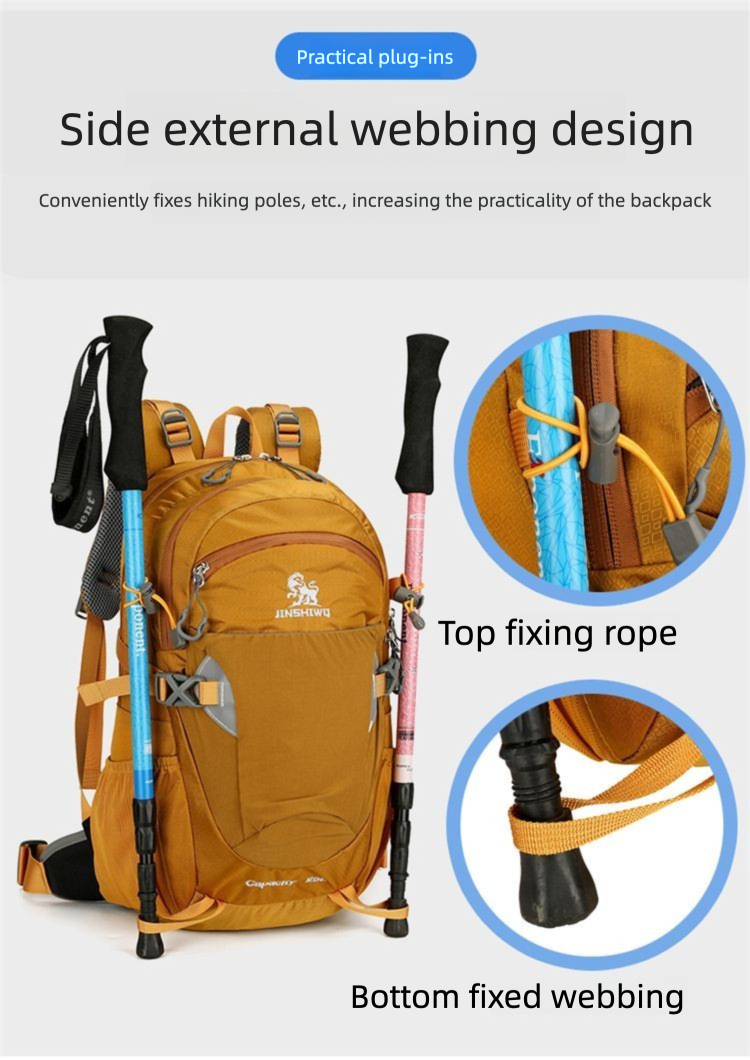 Golden Lion Wei Qi Backpack For Men And Women, Ultra-light Sports Hiking , Professional-grade Outdoor Trekking Water_voghion.com