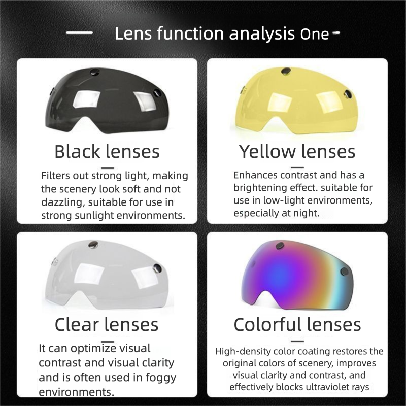 CE Cycling Helmet Magnetic Goggles Men And Women Summer Road Safety Hat With Brim Integrated Breathable Stylish_voghion.com