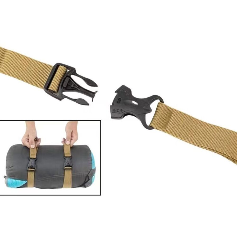 Cinghia di fissaggio per bagagli da campeggio, cinghia di fissaggio per custodia da viaggio, corda di serraggio multi-scena adatta per imballaggio all'aperto_voghion.com