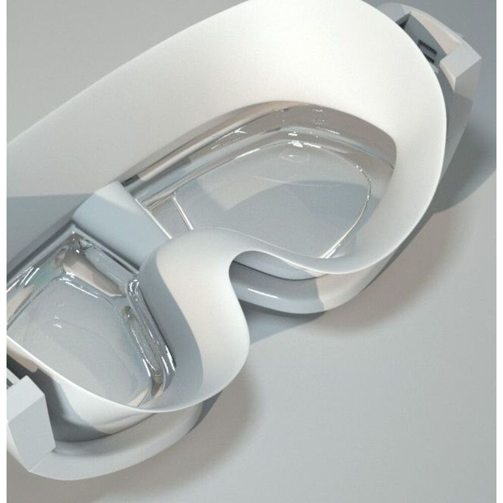 Large Frame Goggles Waterproof Anti-Fog Swimming Glasses Set With Prescription Unisex 150-1000 Degrees_voghion.com