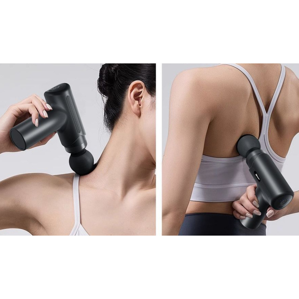 Xtep Fascia Gun Muscle Massager Relaxation Home Electric Cervical Vibration Mini Neck Membrane Professional Grade_voghion.com