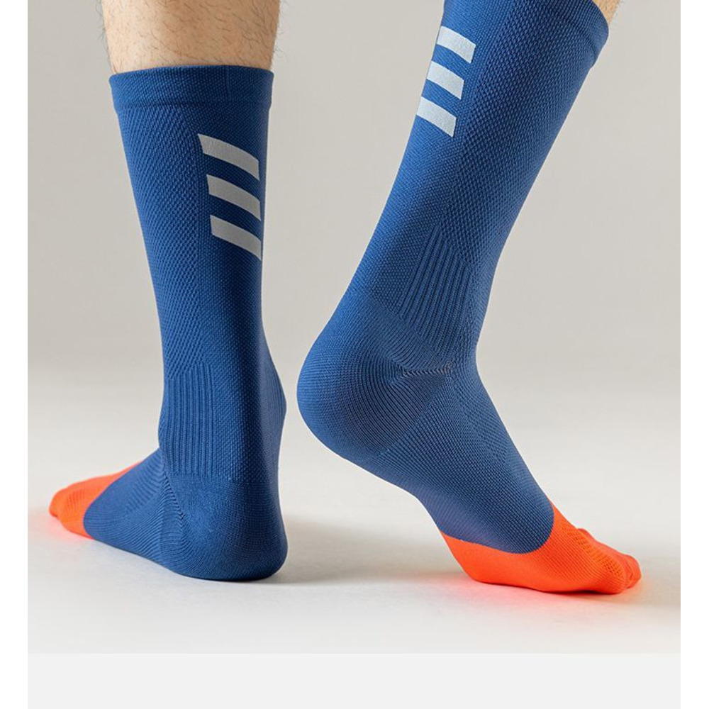 Road Bike Mid-Calf Cycling Reflective Outdoor Professional Men And Women Breathable Sports Running Socks Quick-Dry_voghion.com