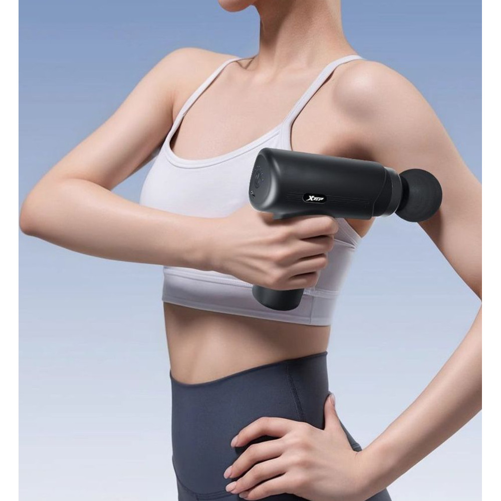 Xtep Fascia Gun Muscle Massager Relaxation Home Electric Cervical Vibration Mini Neck Membrane Professional Grade_voghion.com