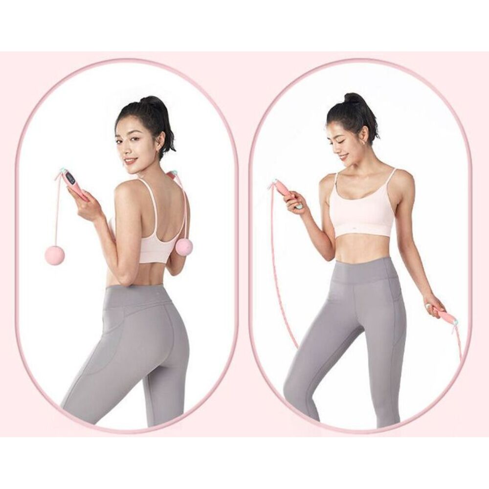 Counting Cordless Jump Rope For Fitness, Weight Loss, Exercise, Weighted Professional Fat-Burning, Women's Gravity_voghion.com