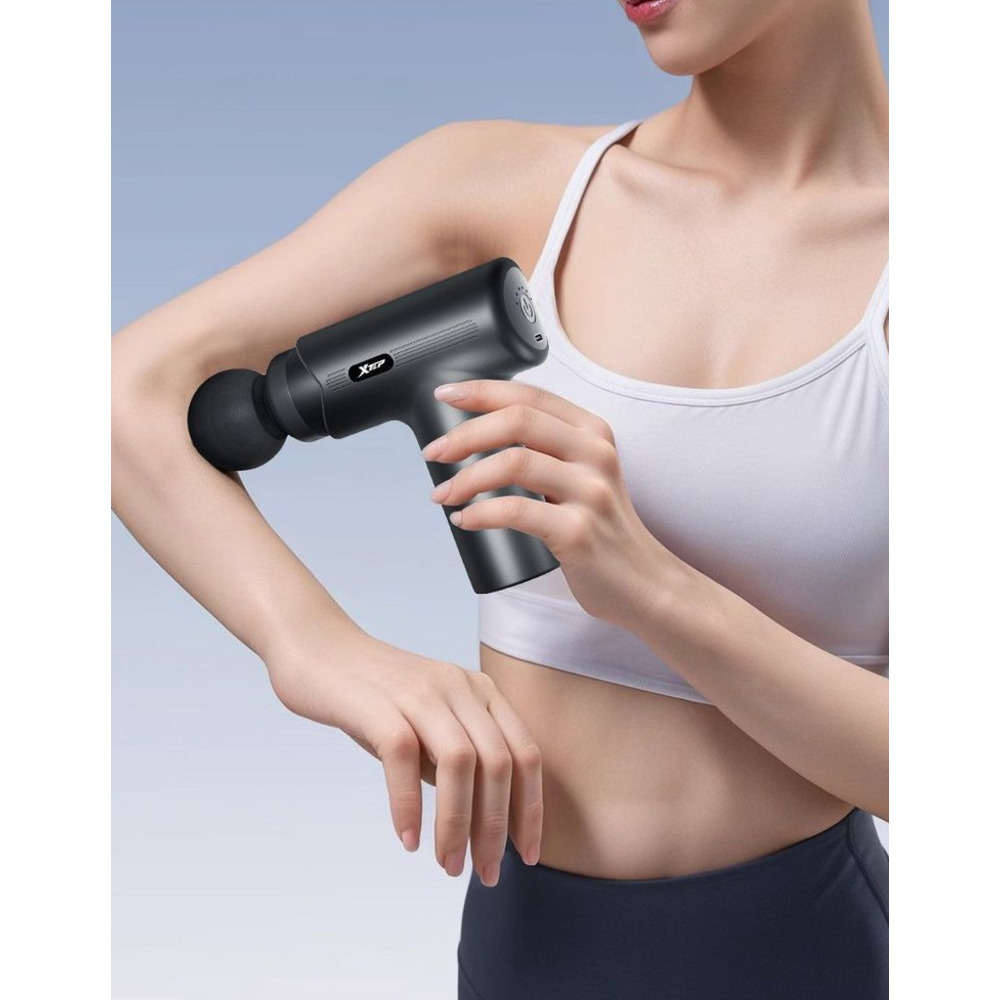 Xtep Fascia Gun Muscle Massager Relaxation Home Electric Cervical Vibration Mini Neck Membrane Professional Grade_voghion.com