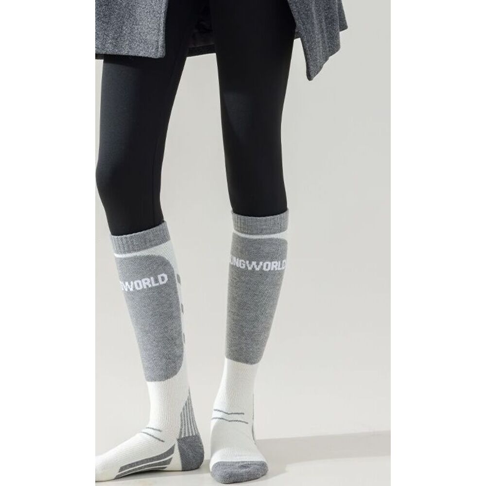 Professionele skischoenen voor heren Wintersporten Buitensporten Wollen Lange Sokken Verdikt Hardlopen Warm Koudebestendig Compressie Hoge Buis_voghion.com