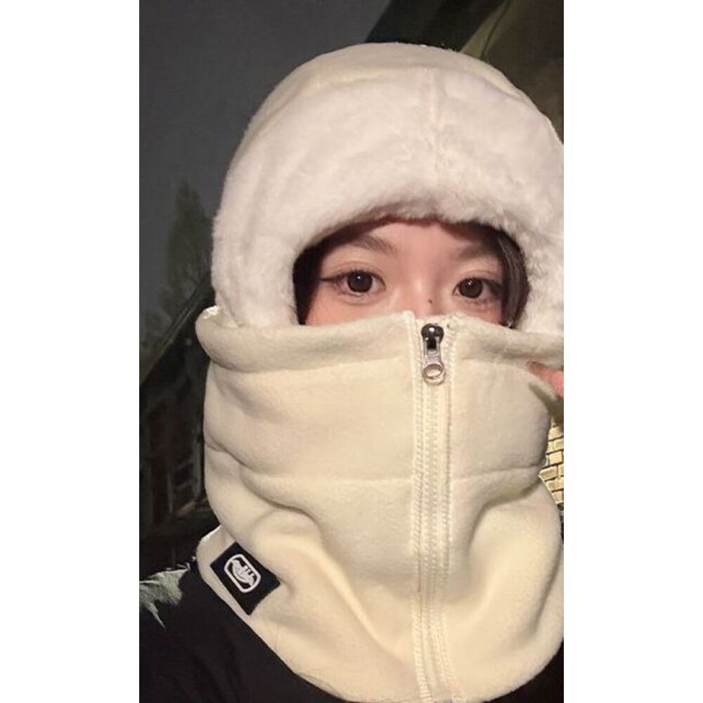 New Windproof Cycling Neck Warmer Integrated Hat For Men And Women Winter Riding Warmth Essential Cold Protection Helmet_voghion.com