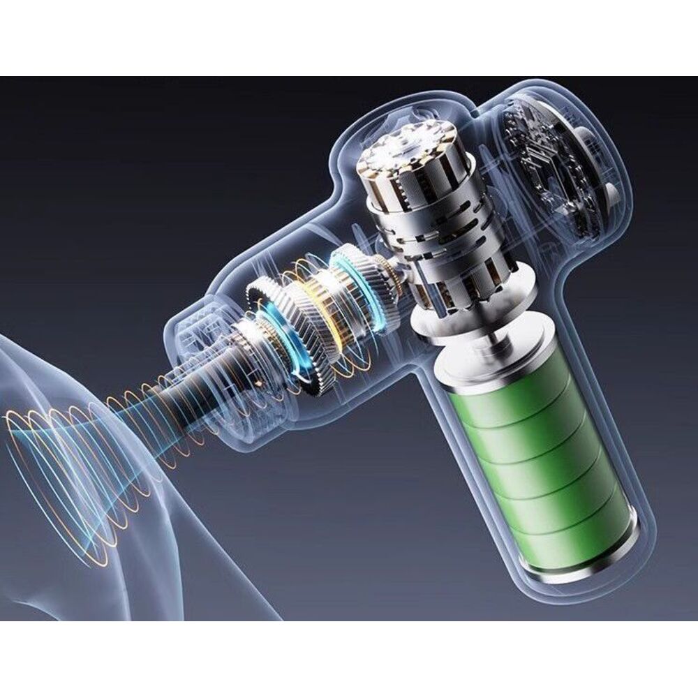 Xtep Fascia Gun Muscle Massager Relaxation Home Electric Cervical Vibration Mini Neck Membrane Professional Grade_voghion.com