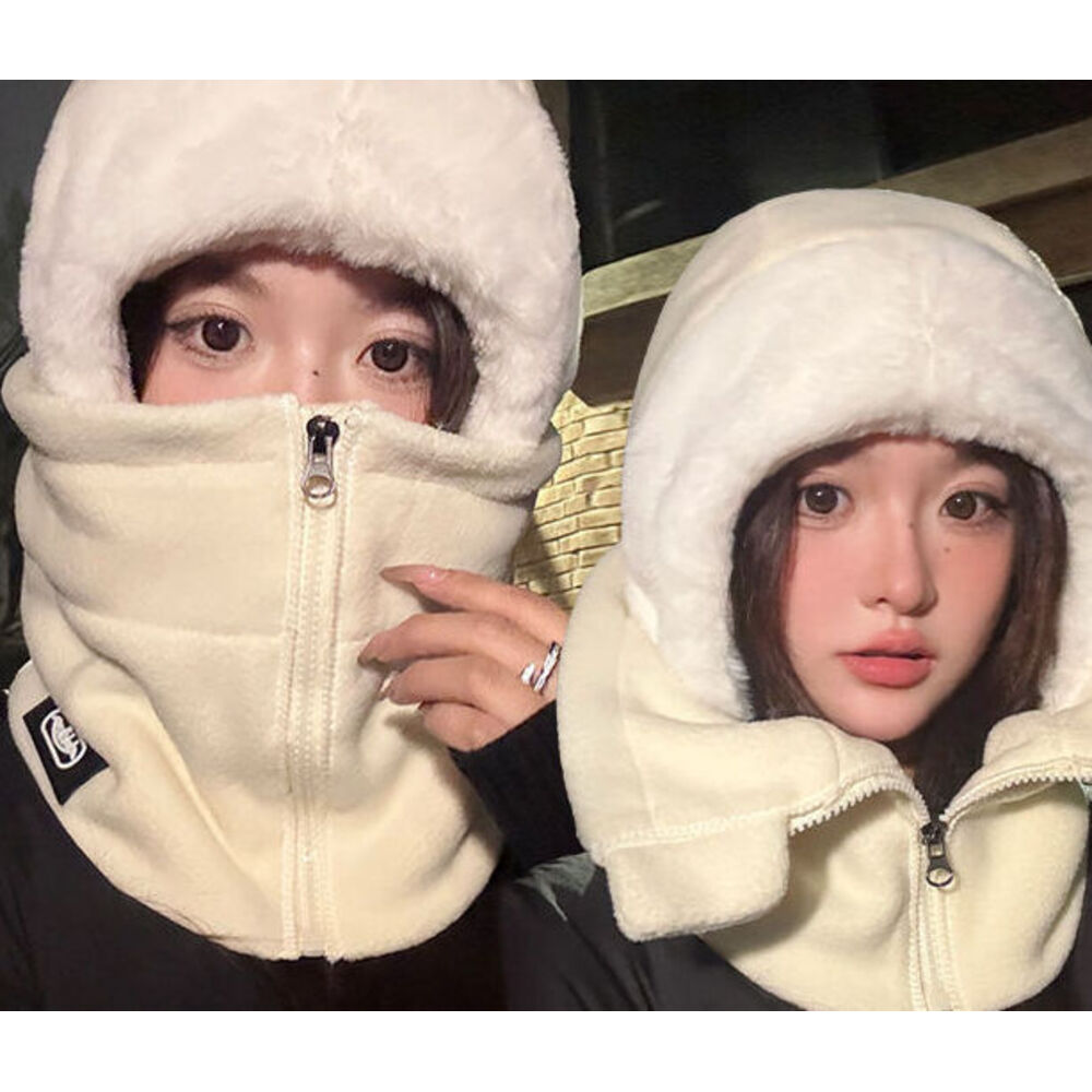 New Windproof Cycling Neck Warmer Integrated Hat For Men And Women Winter Riding Warmth Essential Cold Protection Helmet_voghion.com