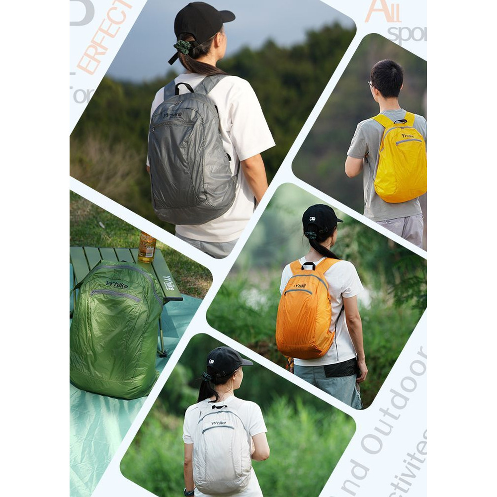 YYhike Lightweight Large Capacity, Portable, Foldable Backpack, Ultra-lightweight Travel Backpack_voghion.com