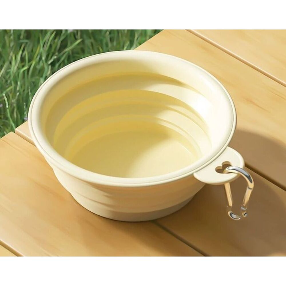 Portable Dogs And Cats, Foldable Travel Water Cup, 2-in-1 Portable Pet Drinking Cup For Car Use_voghion.com