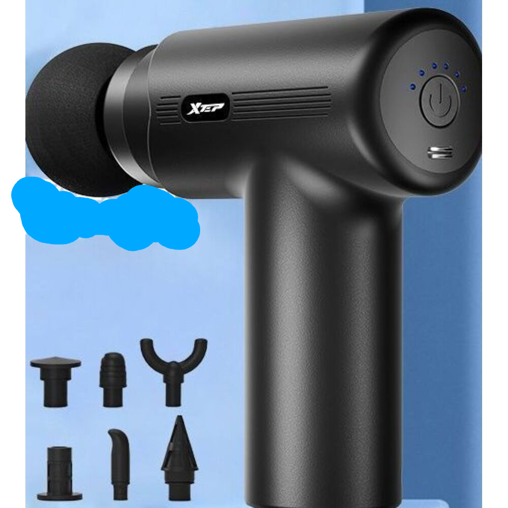 Xtep Fascia Gun Muscle Massager Relaxation Home Electric Cervical Vibration Mini Neck Membrane Professional Grade_voghion.com
