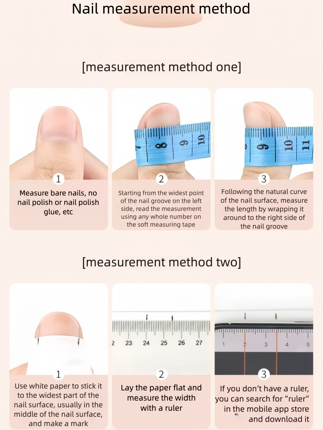 Klare Glasperlen, sanfte Mandel-Katzenaugen-Nagelkunst, Nude-Farbe, langlebig, elegant, aufhellend, tragbar, abnehmbare Nägel_voghion.com