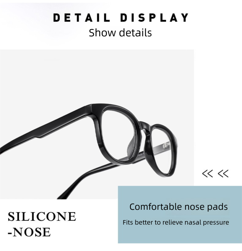 Lunettes de soleil carrées rétro à monture fine en acétate, unisexes, légères, confortables, élégantes et luxueuses._voghion.com
