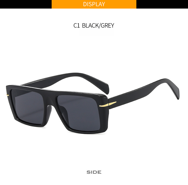 2026 Trend Luxury Decorative High-End Transparent Optical Frame Thick Rectangular Glasses Unisex For Office Use_voghion.com