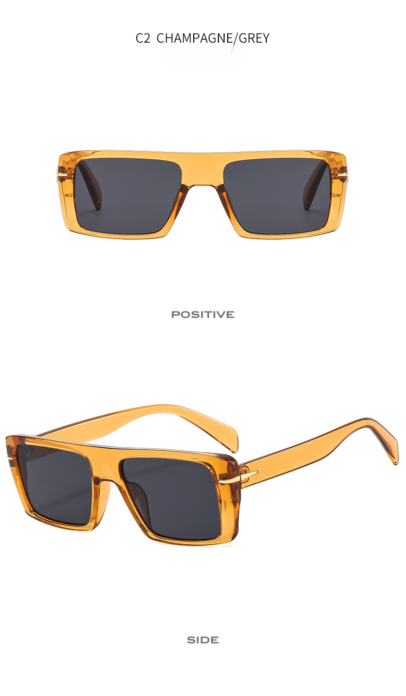 2026 Trend Luxury Decorative High-End Transparent Optical Frame Thick Rectangular Glasses Unisex For Office Use_voghion.com