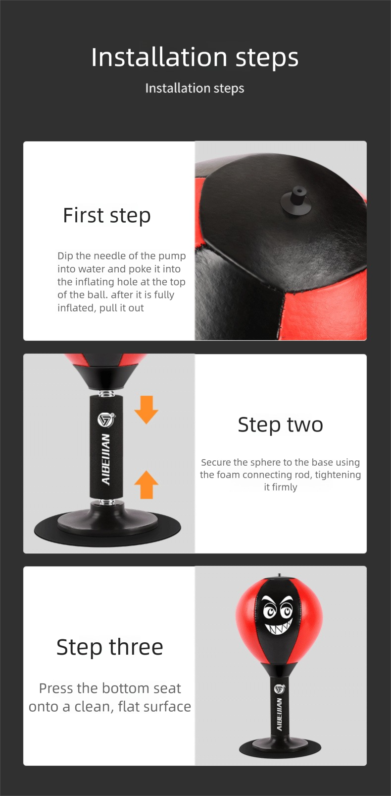 Aibijian Kinder-Schreibtisch-Dekompressionsgerät für Erwachsene, Stressabbau-Boxball_voghion.com