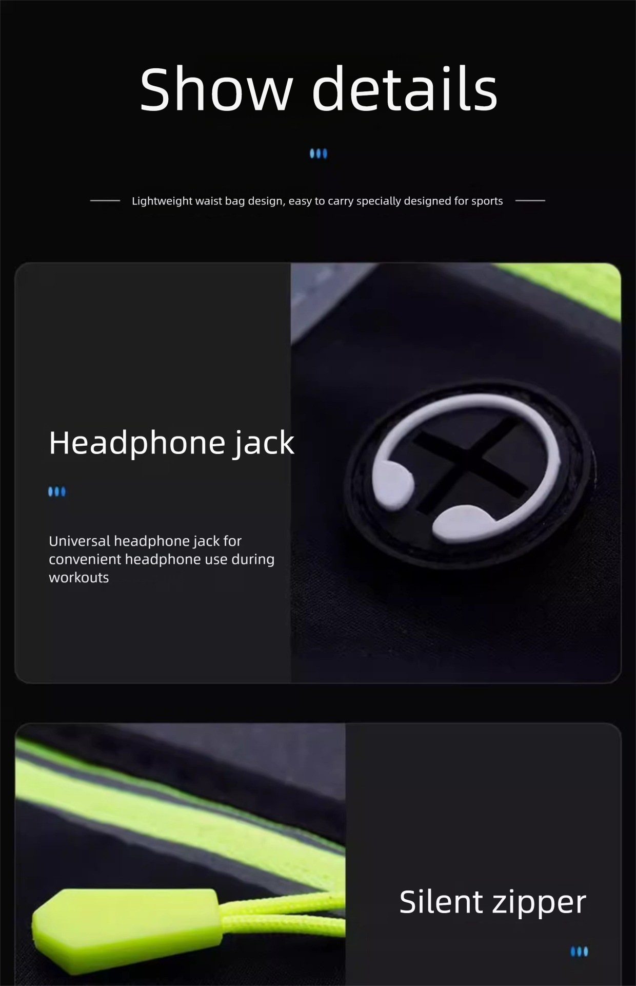 Verbesserte neue multifunktionale Outdoor-Sport-Fitness-Trinkflasche, eng anliegende Lauf-Handytasche, Hüfttasche für Marathons_voghion.com