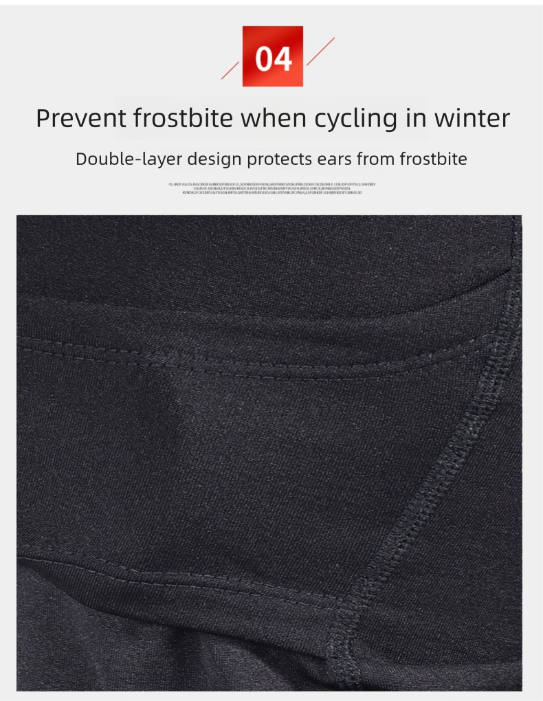 Winter Cycling Cold-Proof Windproof Outdoor Bicycle Motorcycle Head Cover Fleece-Lined Warm Face Protection Ski Mask_voghion.com