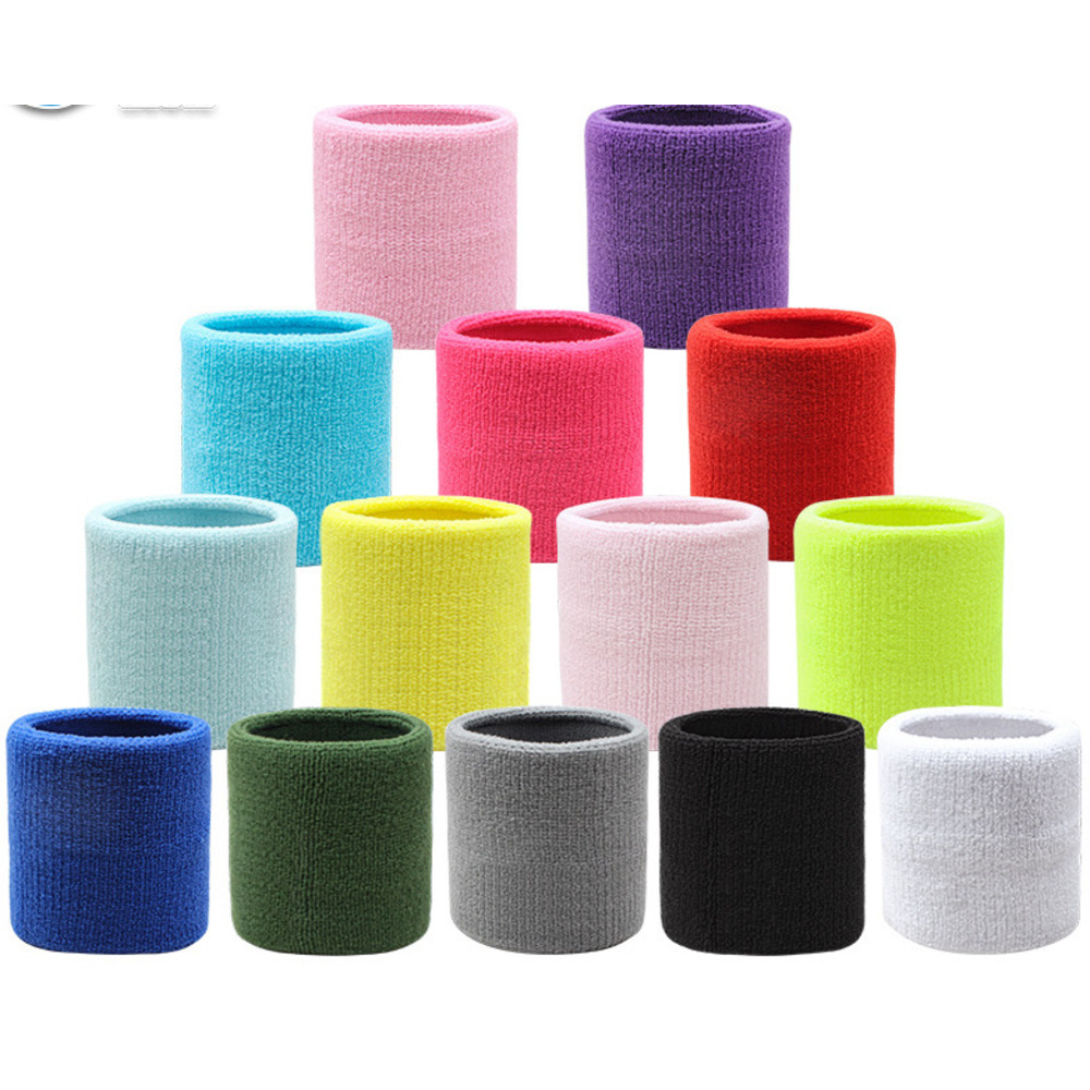 Moisture-Wicking Wristbands Men And Women, High Elasticity Sports Sweatbands For Running, Basketball, Fitness, Cycling,_voghion.com