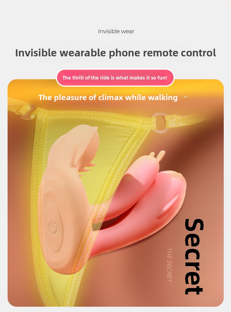 Vibrating Wearable Female Device Dildo Masturbation Remote Control Small Butterfly Rechargeable Vibrator_voghion.com
