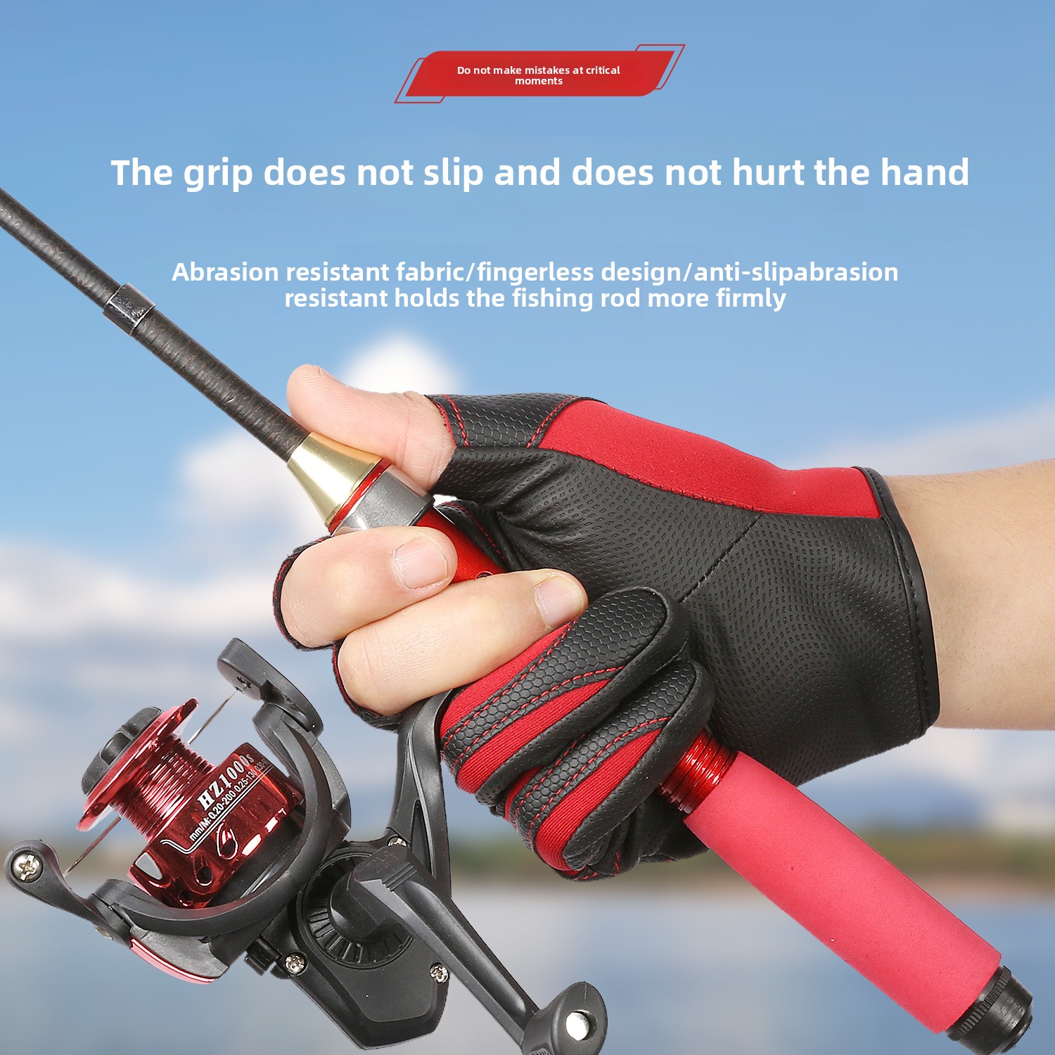 Outdoor Sports Autumn Winter Anti-Slip Three-Finger Fly Gear Wear-Resistant Fleece-Lined Fishing Gloves Wholesale_voghion.com