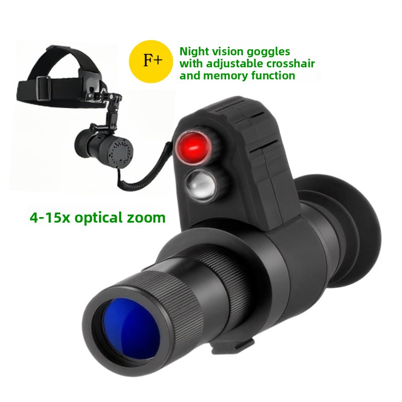 Night Vision Infrared Hunting Scope With Hd Zoom Focus Telescope_voghion.com