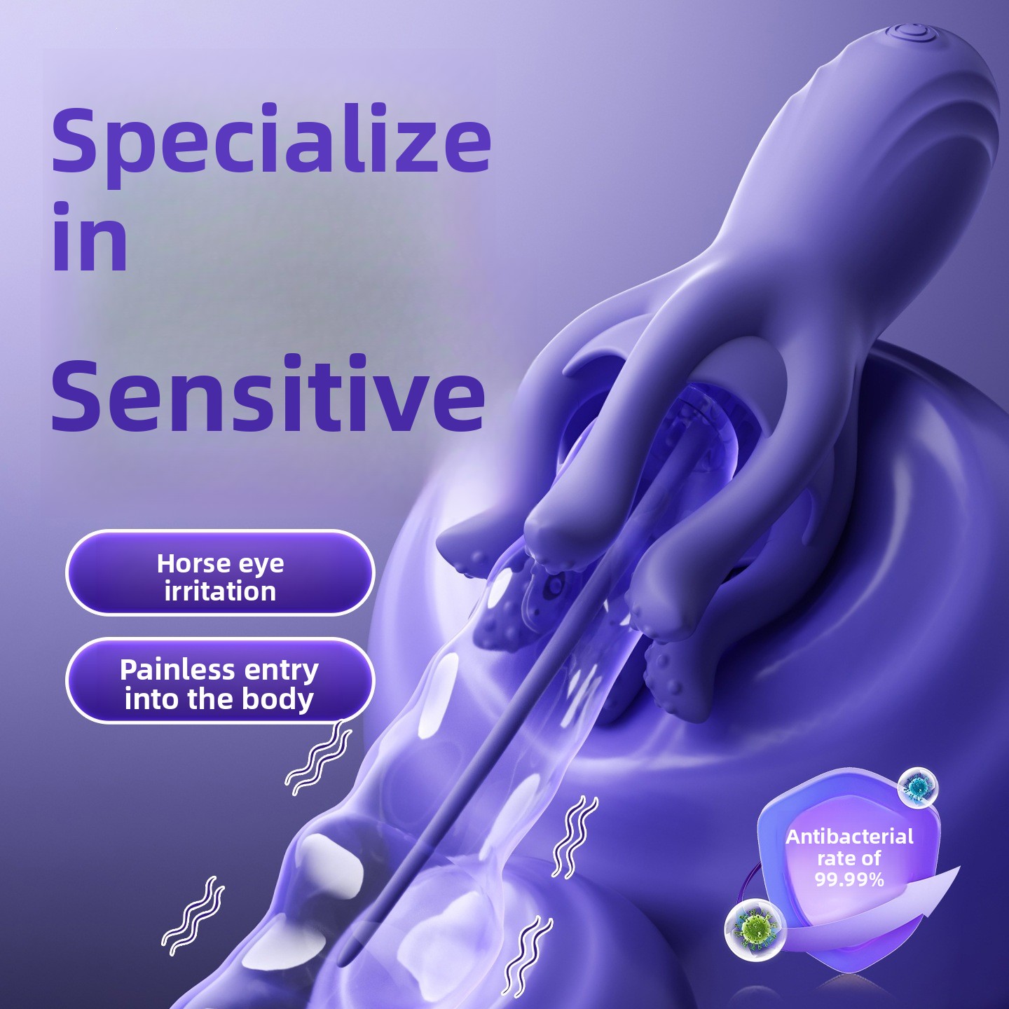 Vibrating Prostate Massager And Male Glans Trainer With Vibration_voghion.com