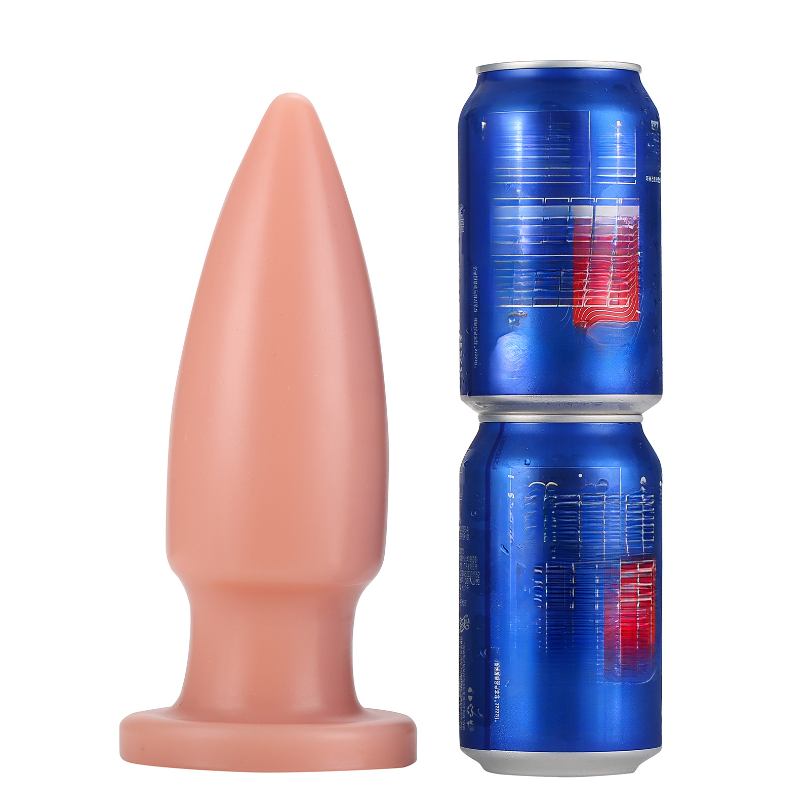 LuvBox AD368 Cone Ring 21.5CM Thick Dildo Male Female Back Chamber Masturbation Expander Erotic Anal Plug Toy_voghion.com