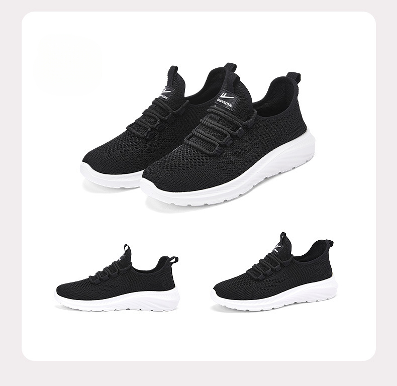 Warrior Mom Shoes 2025 Spring And Summer Mesh Breathable Comfortable Slip-On Walking Shoes For Middle-aged And Elderly Women_vogvips.com