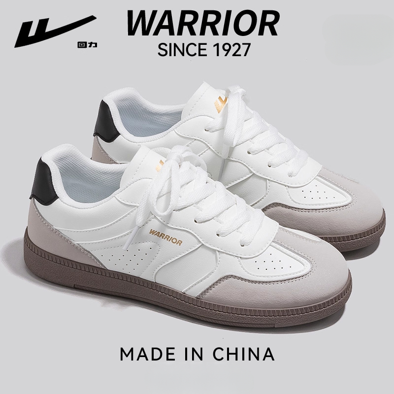 Pull-back Sneakers, Women's New German Training Shoes, Super Popular Retro Versatile Classic Trendy Hot-selling White Sneakers To Pair With Skirts_vogvips.com