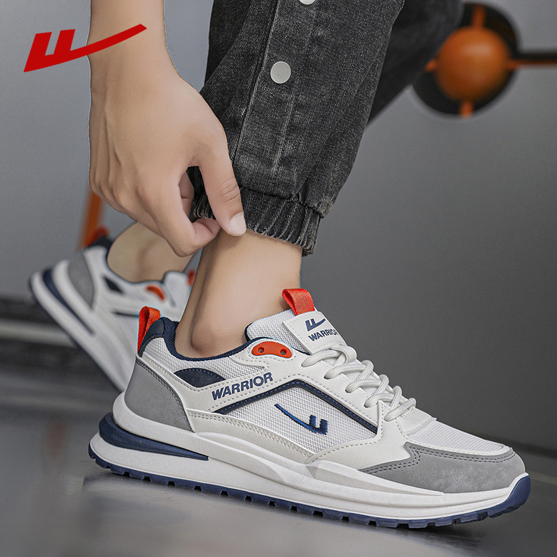 Warrior Running Shoes For Men Lightweight Breathable Sports Shoes_voghion.com