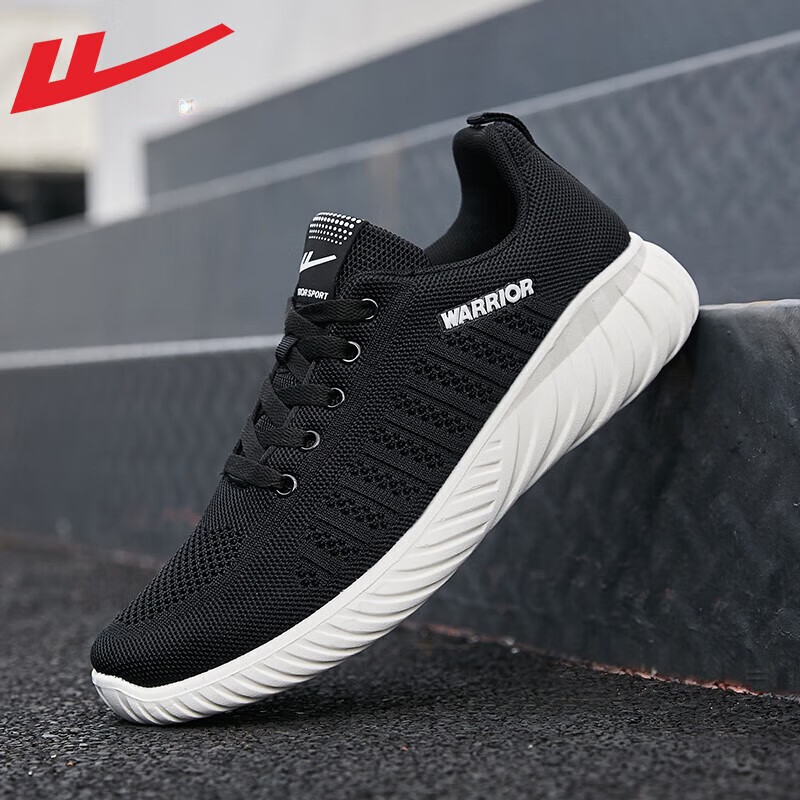 Men's Warrior Sneakers 2026 Summer Non-slip Shoes Breathable Work Shoes Special Black Soft-soled Casual Sports Shoes_vogvips.com