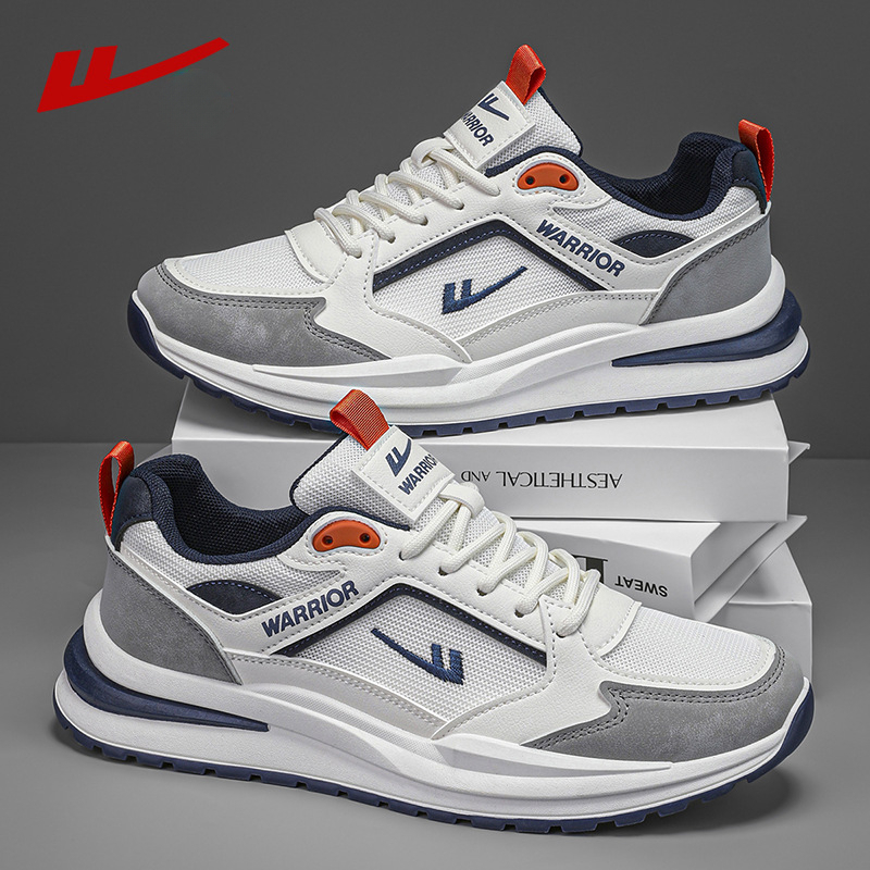 Warrior Running Shoes For Men Lightweight Breathable Sports Shoes_voghion.com