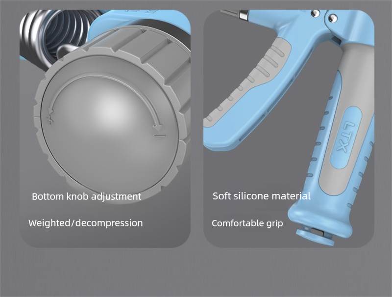 for Men Muscle Exercise Press Grip Strength Bar Chest Expander Multi-Functional Arm Strengthener Spring_voghion.com