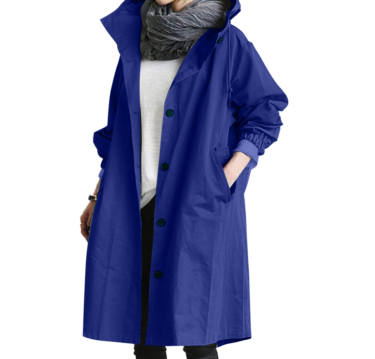 Lässiger Trenchcoat im Herbststil für Damen, mittellang, Petite, neues Modell 2020, elegant tailliert, verschiedene Farben, 8 Größen_voghion.com