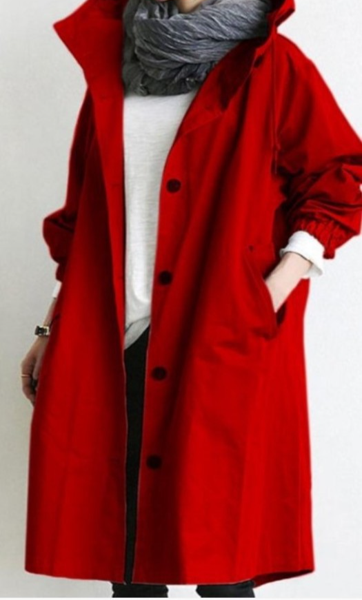 Lässiger Trenchcoat im Herbststil für Damen, mittellang, Petite, neues Modell 2020, elegant tailliert, verschiedene Farben, 8 Größen_voghion.com