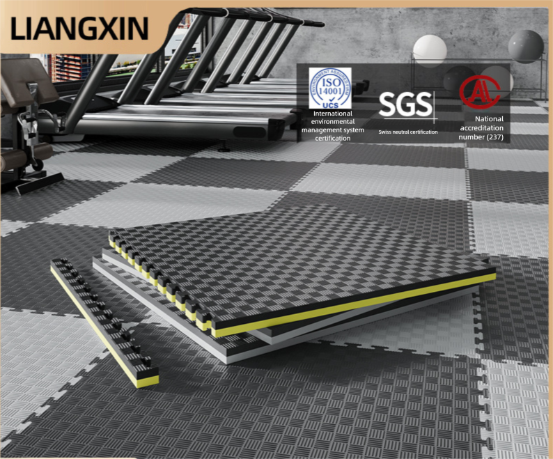 Gym Soundproof Shock Absorption EVA Floor Professional Thickened Home Martial Arts Fighting Foam Mat_voghion.com